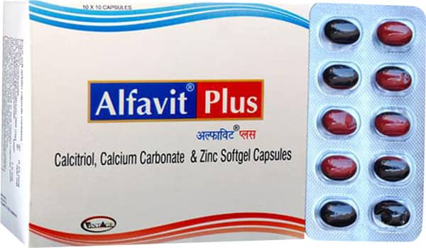Alfavit Plus Strip Of 10 Capsules