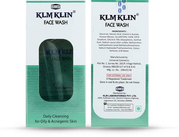 Klm Klin Tube Of 50ml Face Wash