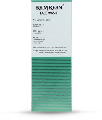 Klm Klin Tube Of 50ml Face Wash