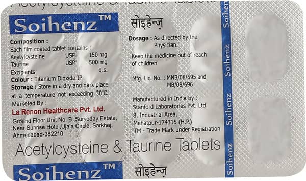 Soihenz Strip Of 10 Tablets