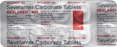 Sevlaren 400mg Strip Of 10 Tablets