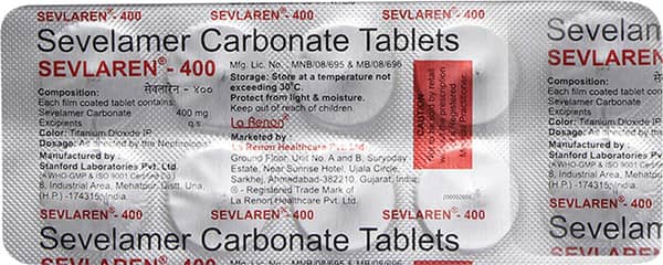 Sevlaren 400mg Strip Of 10 Tablets