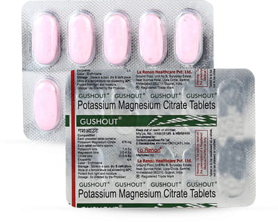 Gushout 978mg Strip Of 10 Tablets