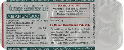 Xbaren 300mg Strip Of 10 Tablets