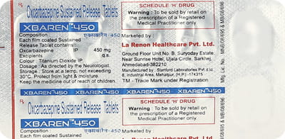 Xbaren 450mg Strip Of 10 Tablets