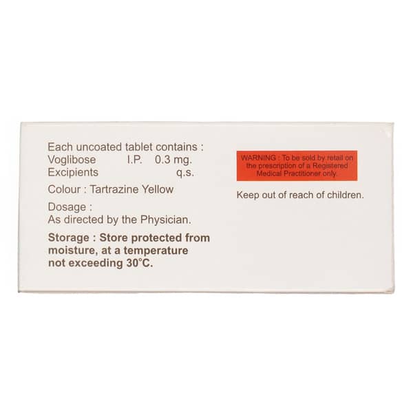 Voglidase 0.3mg Strip Of 10 Tablets