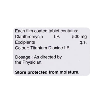 Klarim 500mg Strip Of 4 Tablets