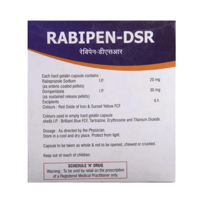 Rabipen Dsr Strip Of 10 Capsules