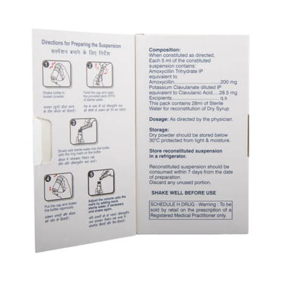 Mox Cv Bd 228.5mg Bottle Of 30ml Dry Suspension