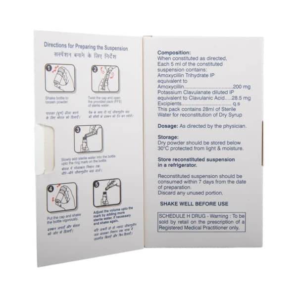 Mox Cv Bd 228.5mg Bottle Of 30ml Dry Suspension