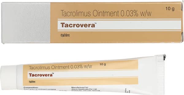 Tacrovera 0.03% Oint 10gm