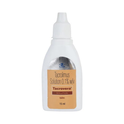 Tacrovera 0.03% Bottle Of 15ml Lotion