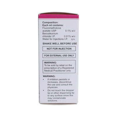 Floace 0.1% Bottle Of 5ml Eye Drops
