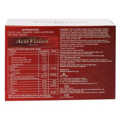 Activision Strip Of 10 Capsules