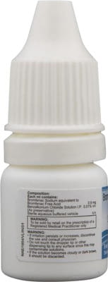 Navibrom 0.09% Bottle Of 5ml Eye Drops