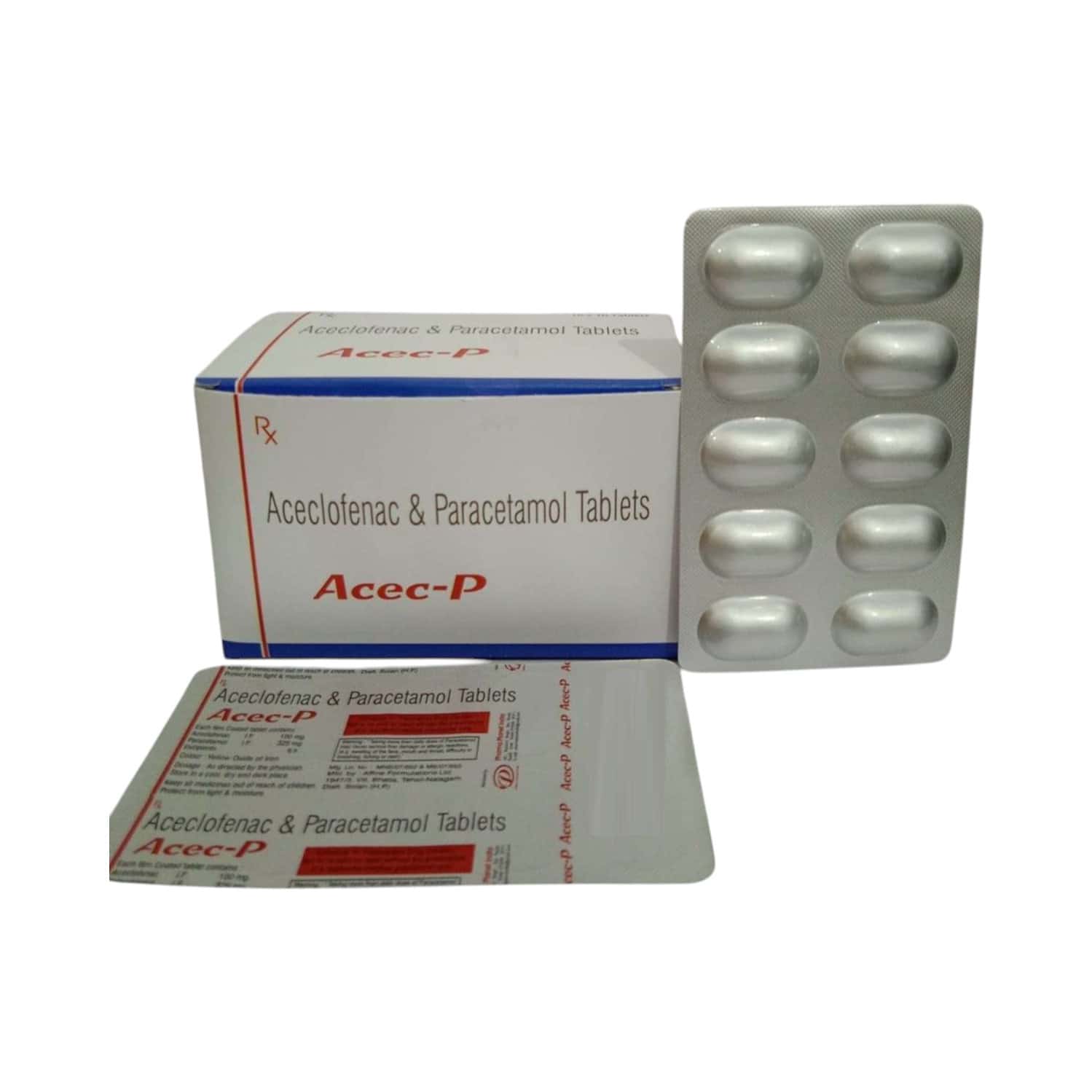 Acec P Strip Of 10 Tablets: Uses, Side Effects, Price & Dosage | PharmEasy