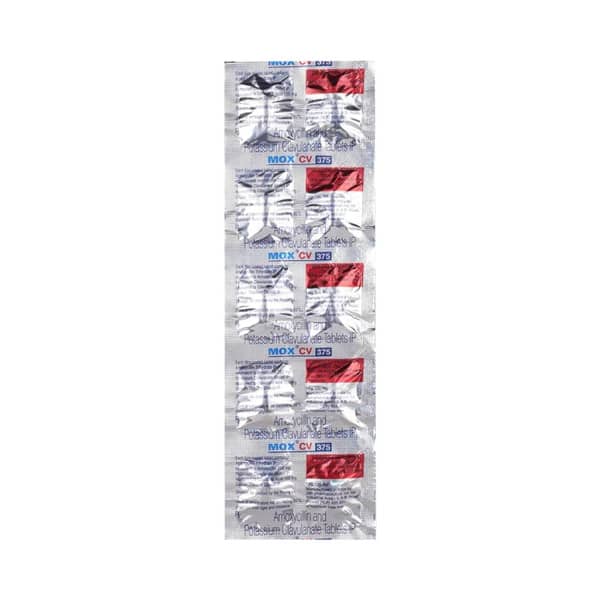 Mox Cv 375mg Strip Of 10 Tablets