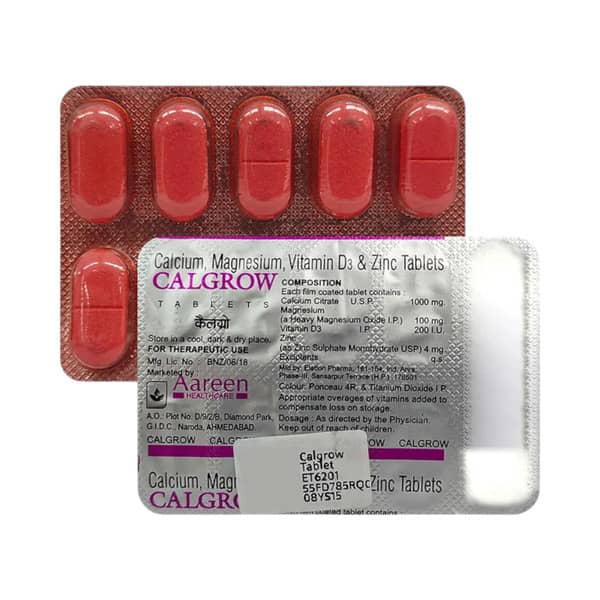 Calgrow Strip Of 10 Tablets