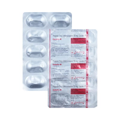 Gabafix M Strip Of 10 Capsules