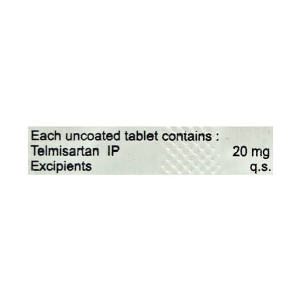 Vintel 20mg Strip Of 10 Tablets