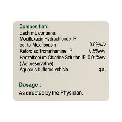 Moxifur K Bottle Of 5ml Eye Drops