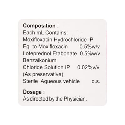 Moxifur Lp Bottle Of 5ml Eye Drops