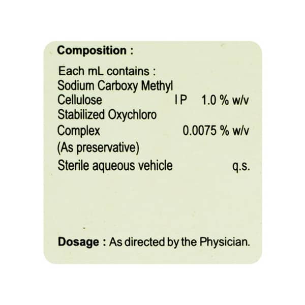 Art Gel 1% Bottle Of 10ml Eye Drops