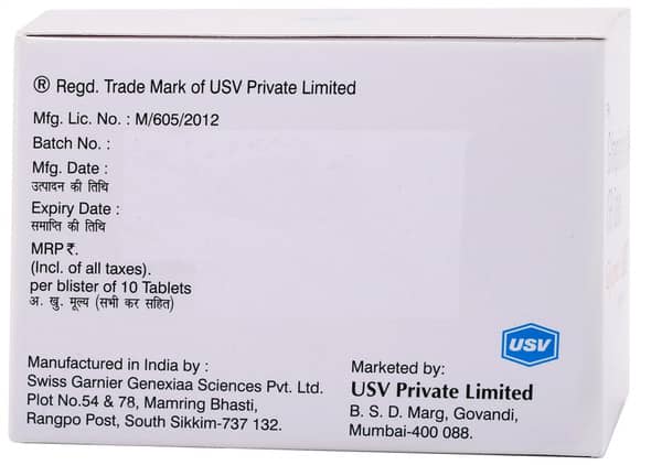 Glycomet Gp 2/850mg Strip Of 10 Tablets