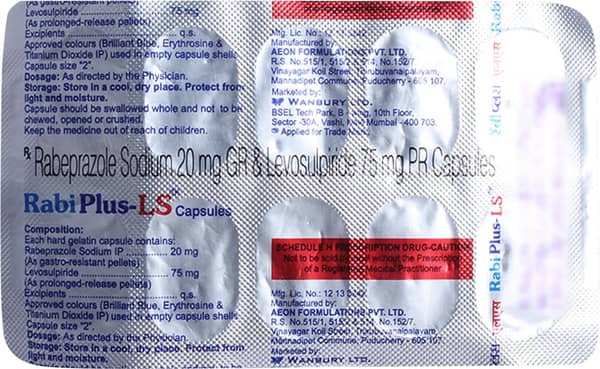 Rabiplus Ls Strip Of 10 Capsules