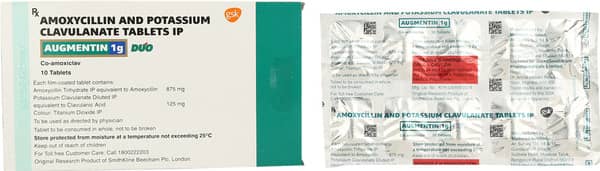 Augmentin 1g Duo Tablet