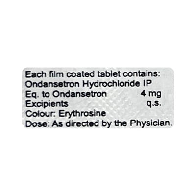 Ondet 4mg Strip Of 10 Tablets