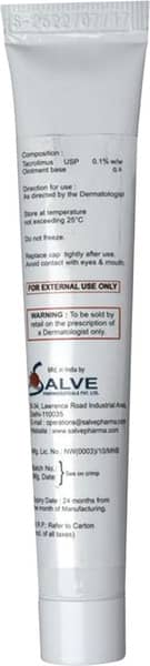 Eczrid 0.1% Forte Tube Of 20gm Ointment