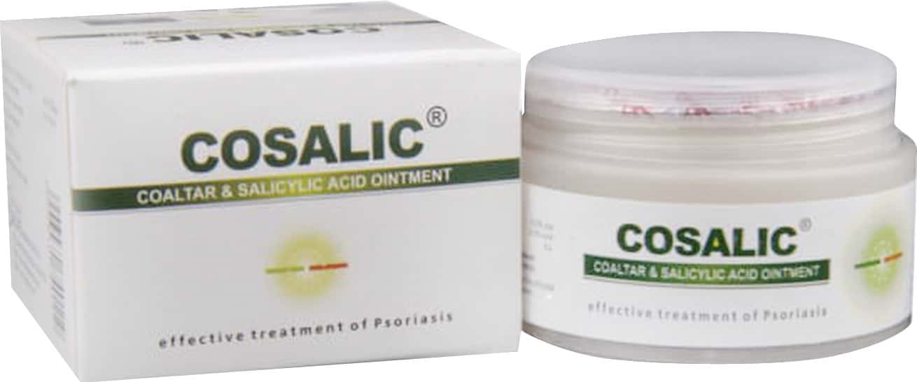thumbnail image 2 of Cosalic Coal Tar & Salicylic Acid Ointment – 100g / 3.52oz For Psoriasis & Skin Relief 2 of 3