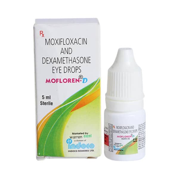 Mofloren D Bottle Of 5ml Eye Drops