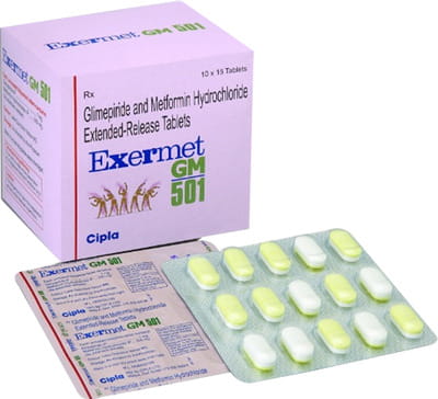 Exermet Gm 501mg Strip Of 15 Tablets