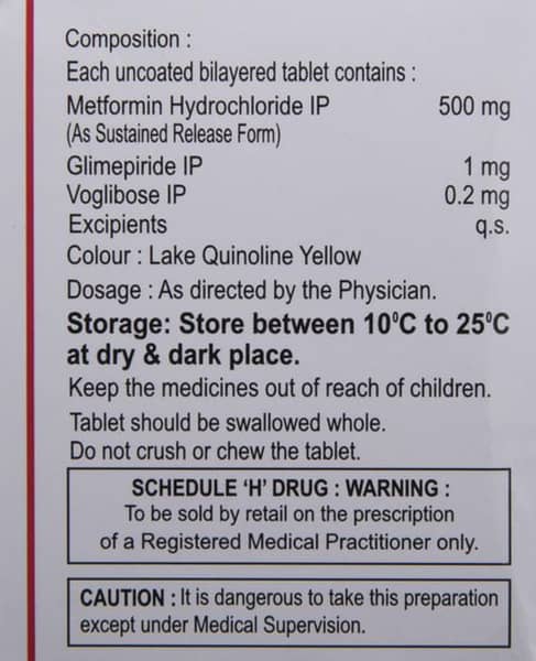 Glimisave MV 1 Tablet