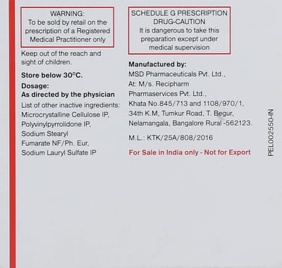 Janumet 50mg/1000mg Strip Of 15 Tablets