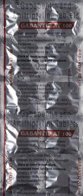 Gabantip At 100 Strip Of 10 Tablets