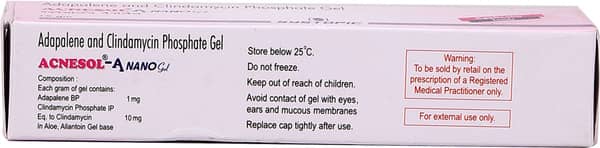 Acnesol A Nano Tube Of 15gm Gel