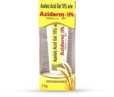 Aziderm 10% Tube Of 15gm Gel