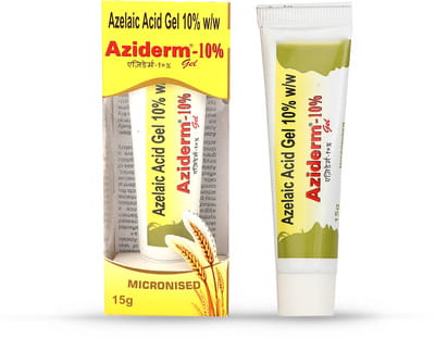 Aziderm 10% Tube Of 15gm Gel