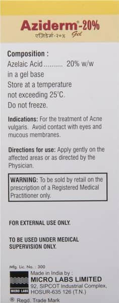 Aziderm-20% Gel