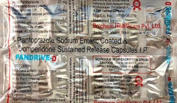 Pandrive D Strip Of 10 Capsules