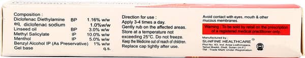 Curoflam Tube Of 30gm Gel