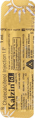 Kalzin 6l Ampoule Of 1ml Injection