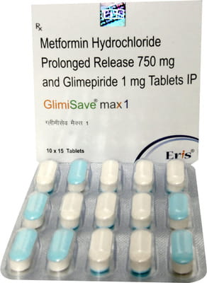 Glimisave Max 1 Strip Of 15 Tablets