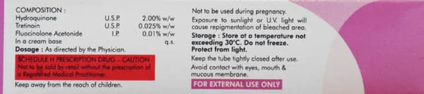 Melanorm F Tube Of 15gm Cream