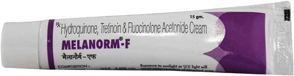 Melanorm F Tube Of 15gm Cream