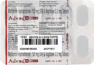 Advog M 0.2mg Forte Tablets