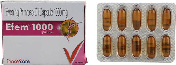 Efem 1000mg Strip Of 10 Capsules